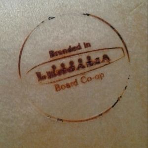 Pro Model blank Skateboard deck "Branded in Leucadia" "Board Co-op" 8" x 32" T